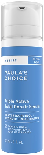 Антивозрастная сыворотка тройного действия Resist triple active total repair, 30 мл